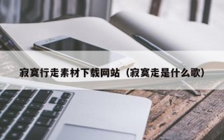 简阳寂寞行走素材下载网站（寂寞走是什么歌）